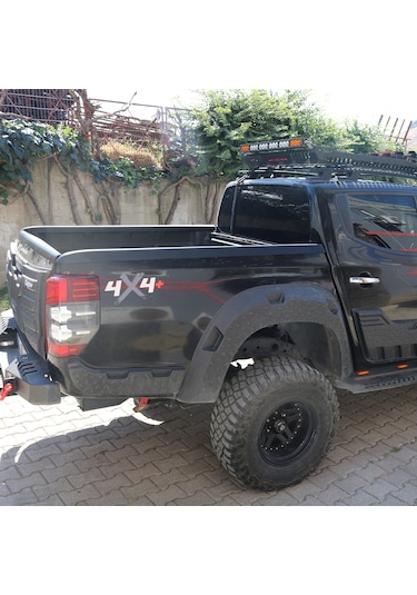 Mitsubishi L200 2019- Yılı Ve Sonrası Uyumlu Kasa Kenar Koruma 3 Parça