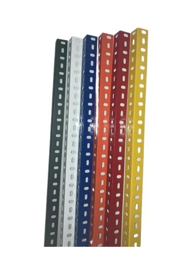 Rafburada Renkli Çelik Raf Profil Siyah 150 CM Kalınlık 1.50 MM