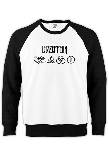 Led best sale zeppelin raglan