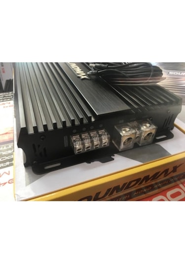 Soundmax Sx-3000.1d Mono Amfi 10.000 Watt Bas Kontrol Aparatlı Sx