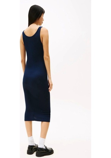 Tommy Hilfiger Tjw Button Tank Dress Siyah