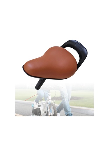 Suntek Çocuklar Denge Bisikleti Sele Su Geçirmez Koltuk Minderi Kahverengi