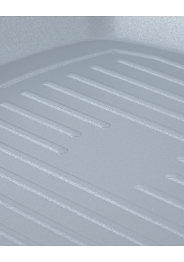 Madame Coco Nano Seramik Izgara Tava - Gri/beyaz - 28 Cm Çok Renkli