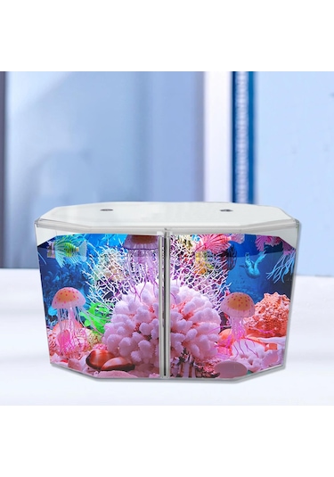 Suntek Mini Betta Balık Tankı Kuluçka Makinesi Kutusu Guppy