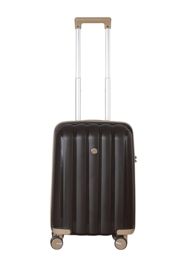 Mçs Polipropilen Valiz V305 55 Cm S18y10003355 11161 Acı Kahve/şampanya