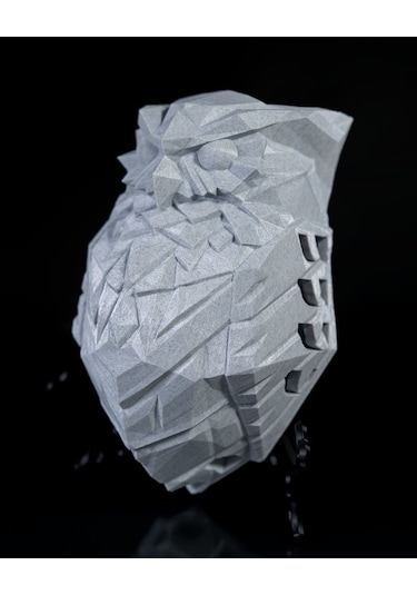 Dekoratif Baykuş Gece Lambası Beyaz