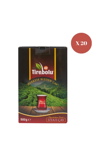Tirebolu 42 siyah Çay Kutu 20 x 500 G