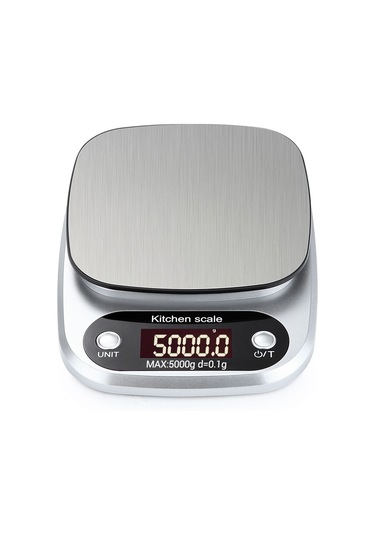 Geeroyoo "taşınabilir Hassas Mutfak Terazisi - 5kg Kapasiteli, 0.1g Doğruluk, Çoklu Ölçü Birimleri G/ml/oz " Çok Renkli