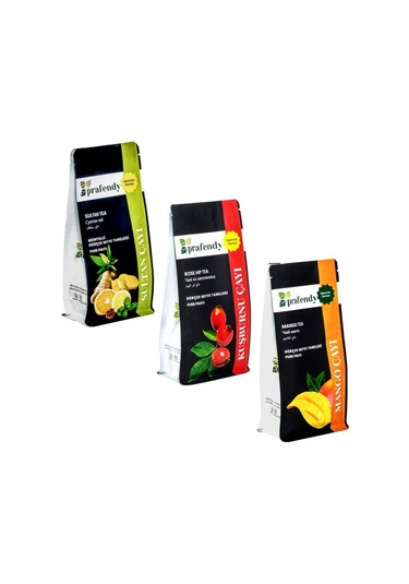Prafendy Sultan Kuşburnu Mango Çayı Gerçek Meyve Taneli 3 x 250 G