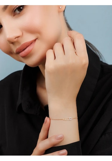 Veronika 925 Ayar Gümüş Kolye Sapı Topazlı Kızılçın Kolye" 432461577 Diğer