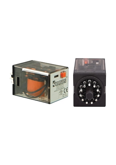 Emas Re1p11ac220 ,220vac 3a3k/10a Yuvarlak-11pin Röle