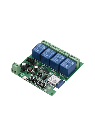 Hallow Tuya Wifi + Bt 433mhz Akıllı Uzaktan Kumanda Kablosuz Koyu Yeşil