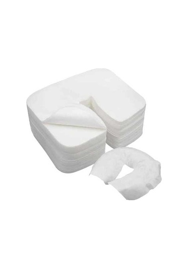 Dolıty 100 Adet Tek Kullanımlık U-şekilli Yastık Kılıfı Yüz Koruma