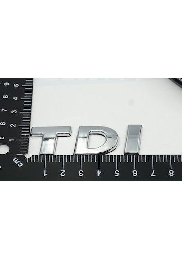 Audi Tdi Bagaj Krom Abs 3M 3D Yazı Logo Arma
