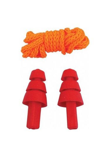 2411-T- Tekstil Tipi Antialerjik Yıkanabilir Kulak Tıkacı 25 Çift