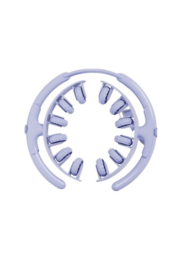 Soulader Bacak Ve Baldır Kası Ağrıları İçin Masaj Silindiri - Kas Gevşetici Ve Rahatlatıcı Masaj Aleti Mavi