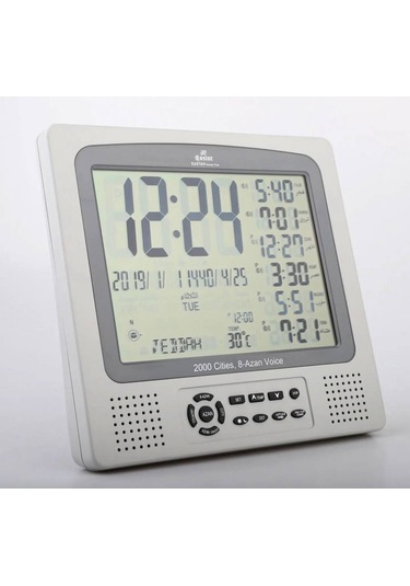 Pilli 8 Makam Ezan Okuyan Masa Saati Ac2016