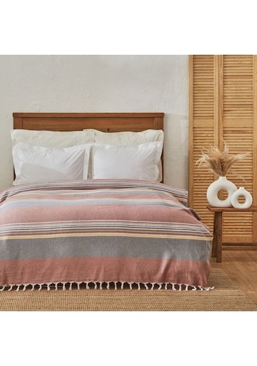 Karaca Home Salerno Çift Kişilik Peştemal Pike Kiremit