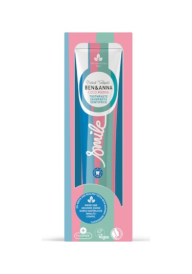 Ben & Anna Florürlü Hindistan Cevizi Aromalı Diş Macunu 75 Ml Ferah Nefes Vegan