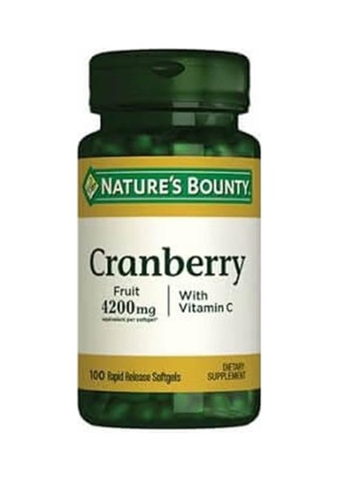Nature'S Bounty Cranberry 100 Softgel