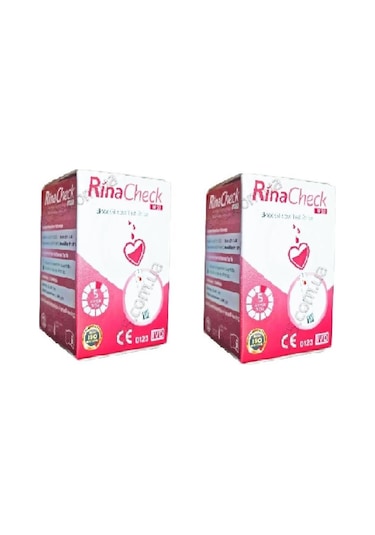 Rina Chek Şeker Ölçüm Çubuğu 2 Kutu 100 Strıp