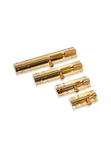 Pirinç Kapı Slayt Yakalama Kilit Cıvata Mandalı Ev Kapısı Dolap Pencere Güvenlik Aracı 100mm