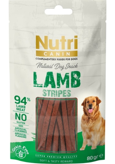 Nutri Canin Kuzulu Tahılsız Köpek Ödül Maması 80 G