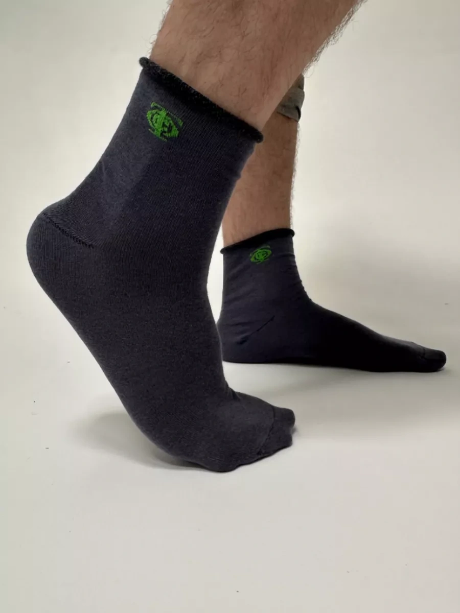 Ost Lastiksiz Çorap Seti 5 Çift Medikal Diyabetik 207157141 Koyu Gri