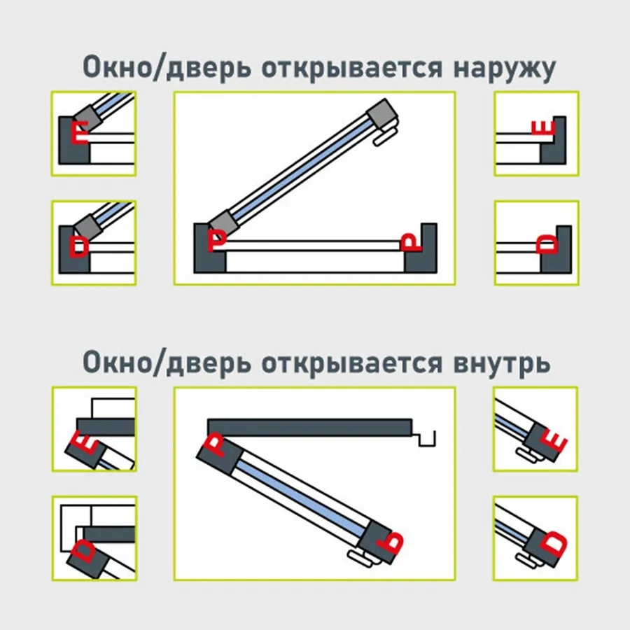 Tundra Pencere İçin E-profilli Contalı 4x9mm 119045551 10