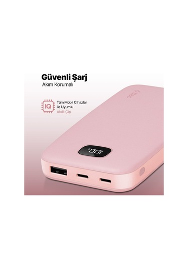 Ttec 2BB205TP Lcd 10.000 mAh Powerbank