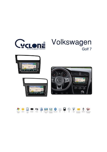 Cyclone Golf 7 Navigasyon Sistemi