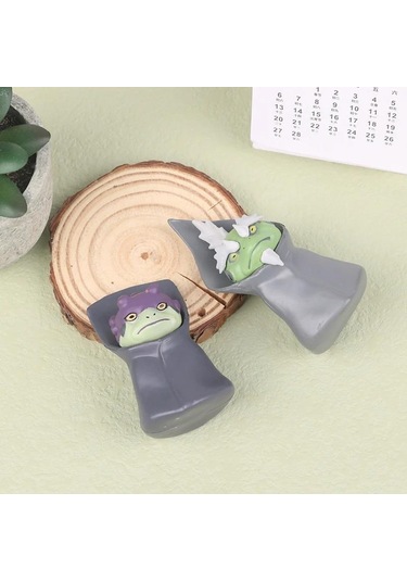 Anime Naruto Fukasaku And Shima 2 Li Karakter Figür Oyuncak