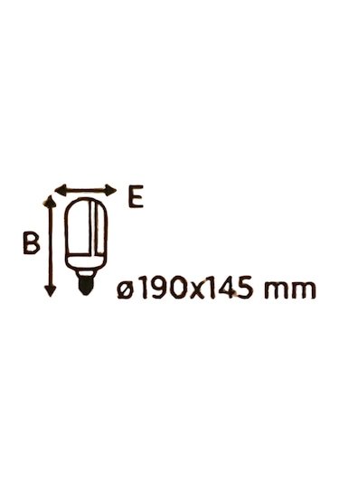 Ct-1151 Pervane Ampul 30w Beyaz E27 Duy