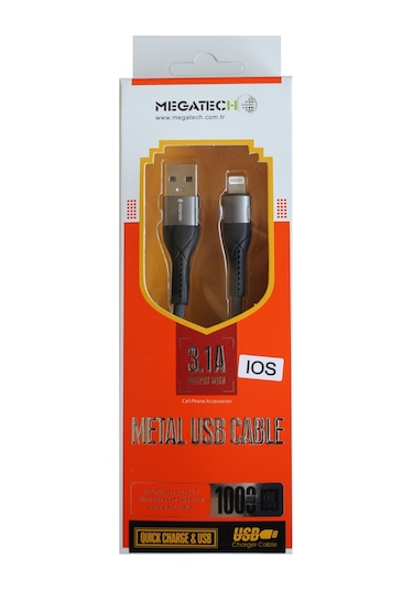 Megatech 3.1A A Serisi Iph7 Data Kablosu