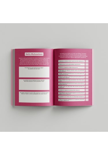 Sohbet Ajandası Pembe Kapak Çok Renkli