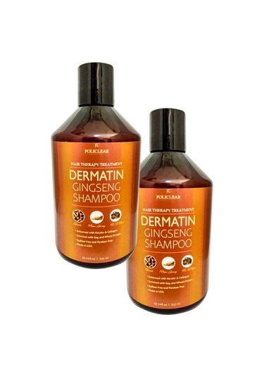 Policlear Dermatin Şampuan 500 Ml X 2 Adet