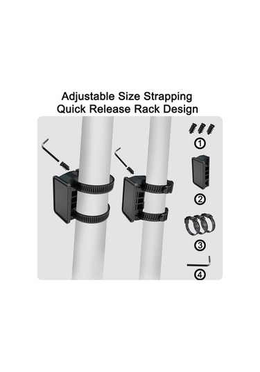 Aitong Wild Man Es8x Elektrikli Scooter İçin Ön Gidon Asma Çantası 4l 001 Altın