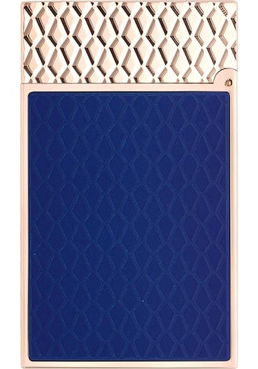 S.t. Dupont Ligne 2 Mavi-gold Puro Çakmağı 16632 - Tr6785