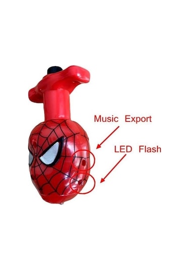 Avengers Oyuncak Spiderman Işıklı Müzikli Topaç