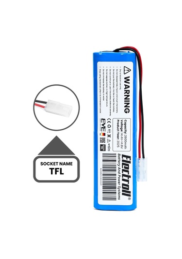 Tefal X-plorer Serie 75 Uyumlu Batarya 2600mah