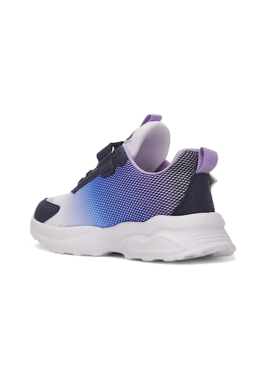 Günlük Unisex Çocuk Sneaker Lastik Bağcıklı Cırtlı Hafif Nefes Alabilen Spor Ayakkabı 080 Laci Beyaz - 11