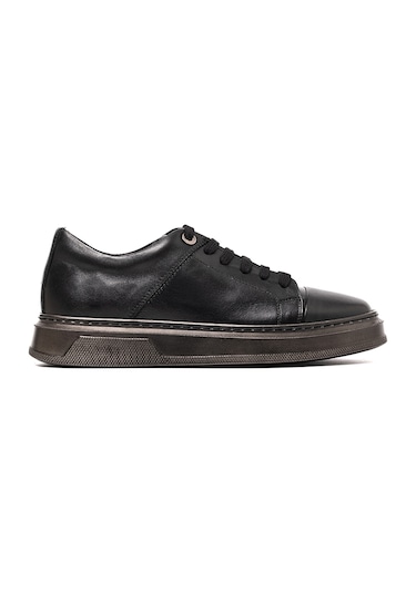 Siyah Bambi Sneaker Erkek Ka-c26401 John May Munıh Shoe