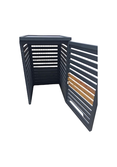 Alüminyum Çöp Kutusu Alüminyum Bahçe Gizleme Kutusu Alüminyum 120 Antasit