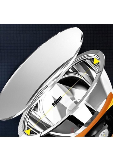 Watton Wt-615 6 Mod Şarjlı El Feneri Projektör Tipi Siyah