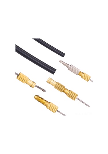 Geeksen Bisiklet İç Kablolu Ray Yükleme Aracı - Hidrolik Değişim Kablosu Ve Çerçeve Taşıma İçin Esnek Manyetik Ve Metal Aksesuar Seti