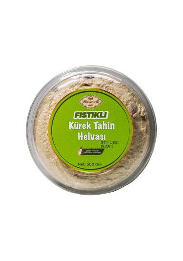 Helvacı Ali Antep Fıstıklı Kürek Tahin Helvası 500 G