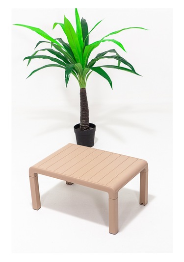 Lara Sehpa Bahçe - Balkon - Teras Mobilyası - Cappucino