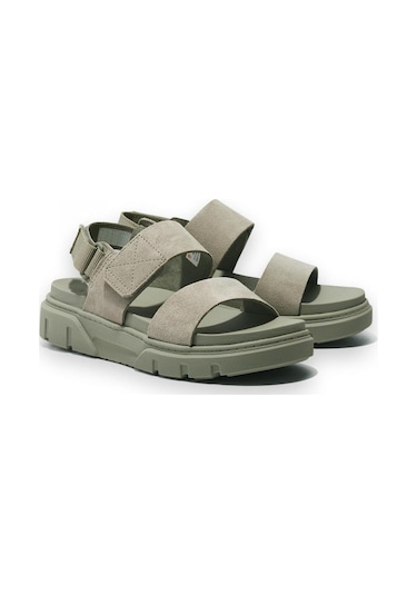 Timberland Tb0a61mg Greyfield Sandal Backstrap Sandal Bej Kadın Sandalet Bej