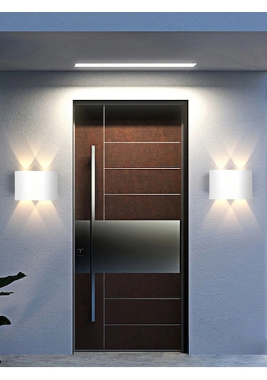 Yonlux Duvar Tipi Led Bra Dış Mekan Aydınlatma Lambası Led 4w Beyaz 462247735 Beyaz