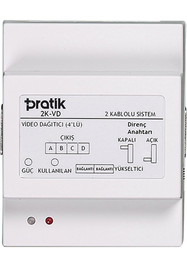 Pratik 2k-vd 4 Çıkışlı Video Dağıtıcı